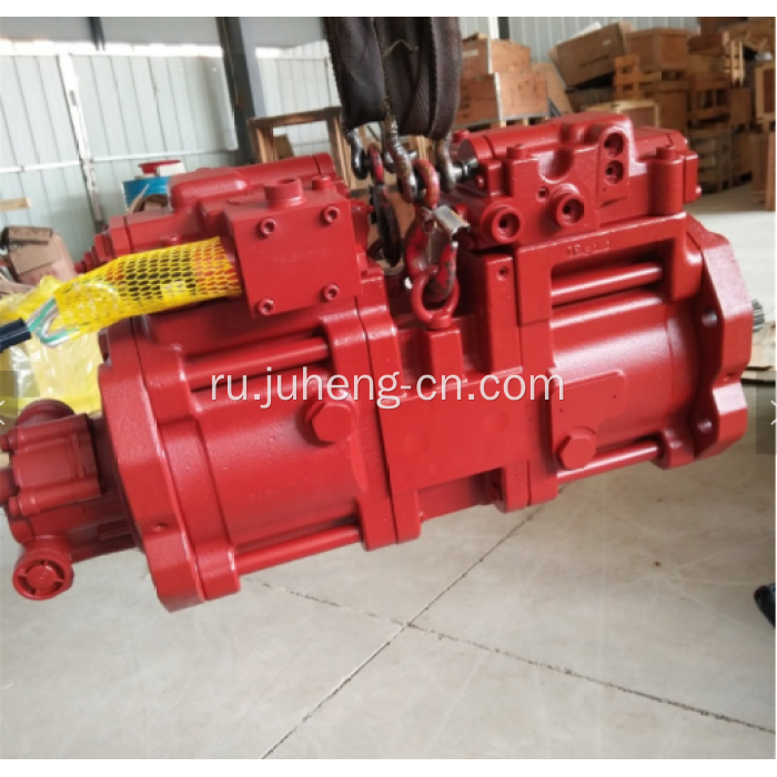 JS110 Главный гидравлический насос K3V63DTP-1R9R-9G0J + F / P